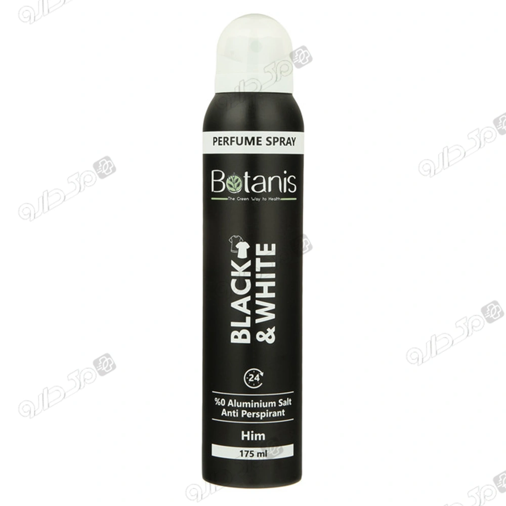 اسپری ضد تعریق مردانه مدل بلک اند وایت بوتانیس